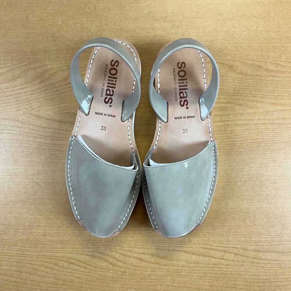 Solillas sandals plateform Womens Size 38 Beige